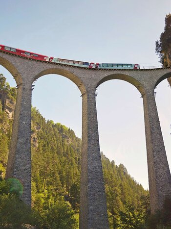 Landwasser Viaduct | © Glacier Express / Stefan Schlumpf