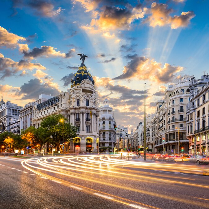 Gran Via Einkaufsstrasse, Madrid | © Shutterstock 378537616