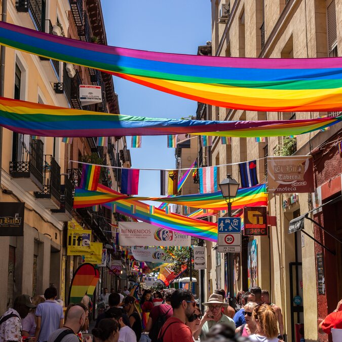 Chueca, Madrid | © shutterstock_1460211260